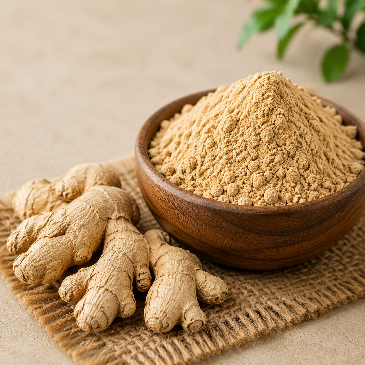 Sunth Powder (Dried Ginger Root Powder)